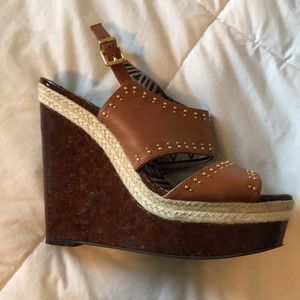 Jessica Simpson Brown Wedges
